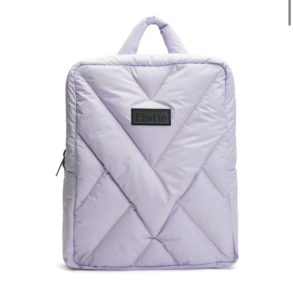 NWT FLUFIÉ Quilted Macaron Lavender Backpack